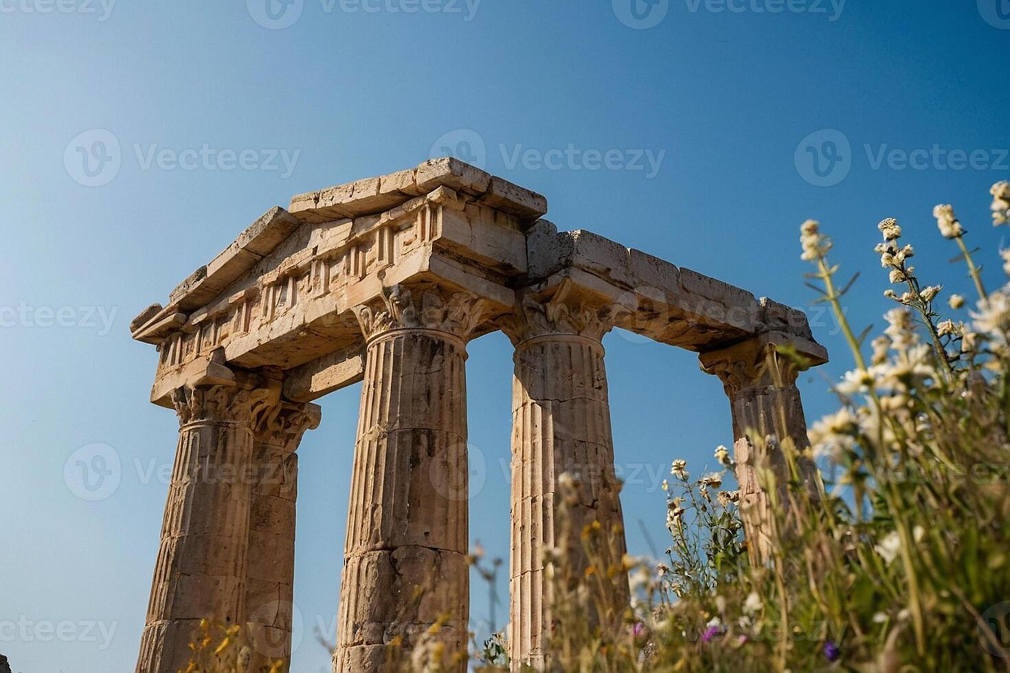 el restos de el templo de Apolo a efeso, Turquía foto