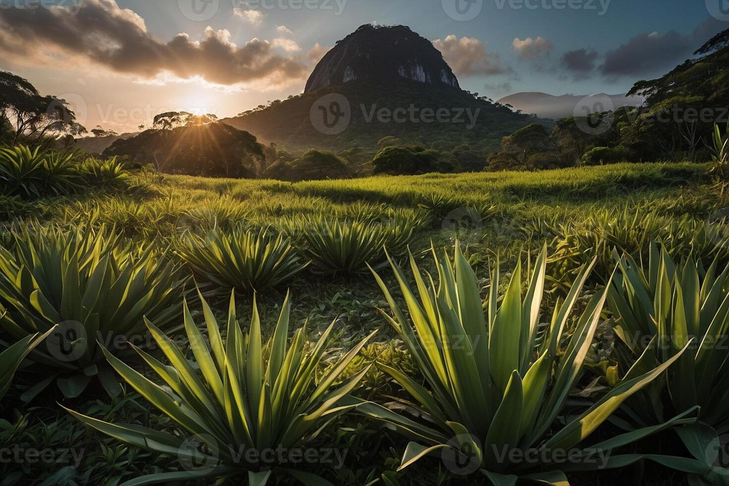 un corriente carreras mediante un lozano selva foto