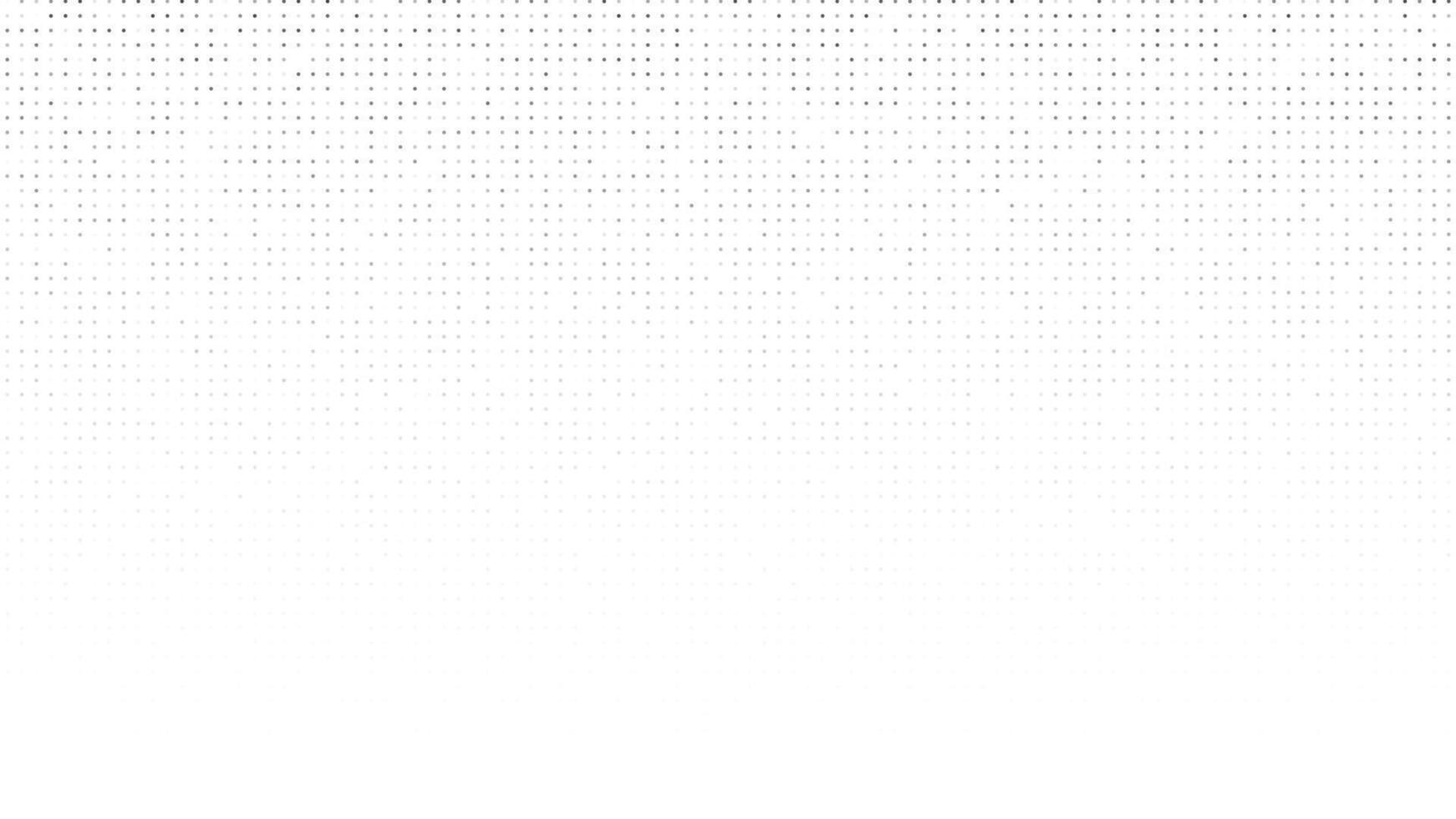 Monochrome halftone background with dots vector