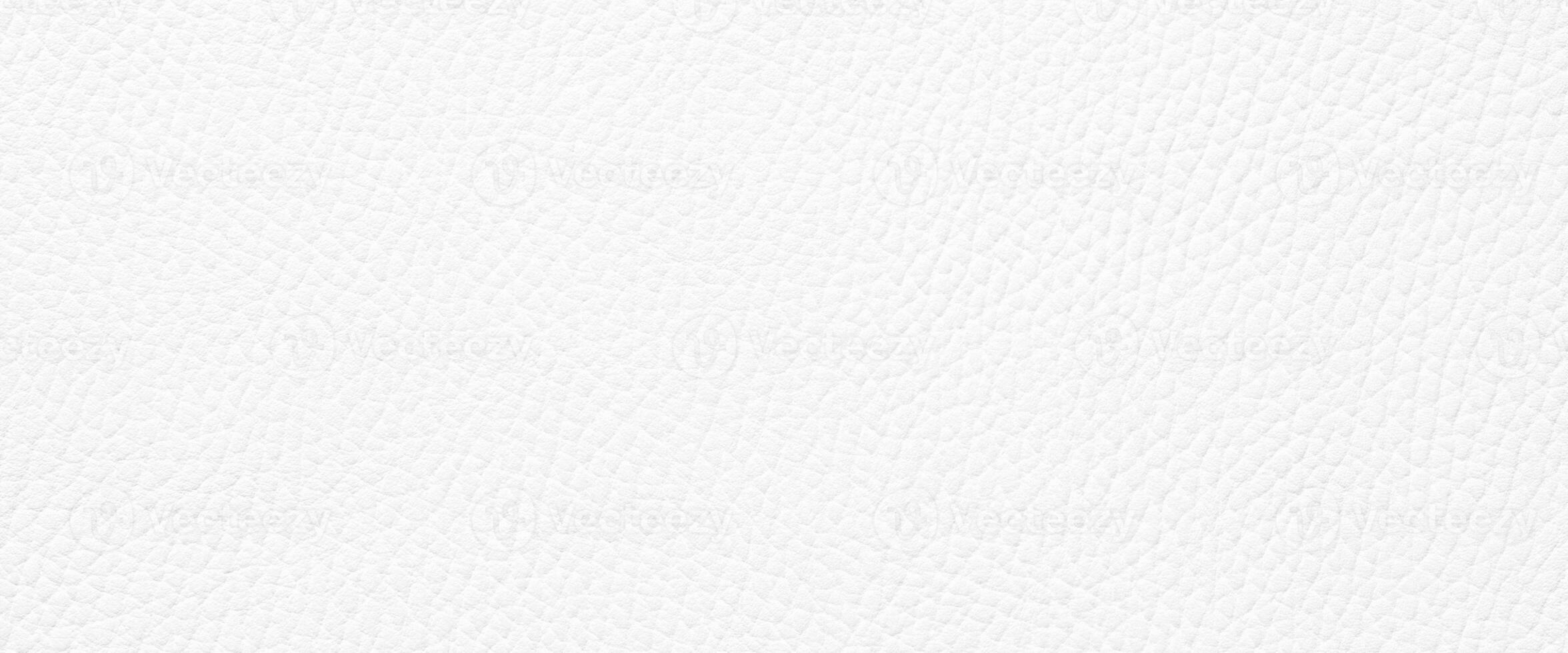 White leather texture with empty space. White background photo