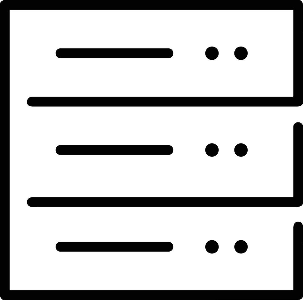 Storage data icon symbol image for database illustration vector