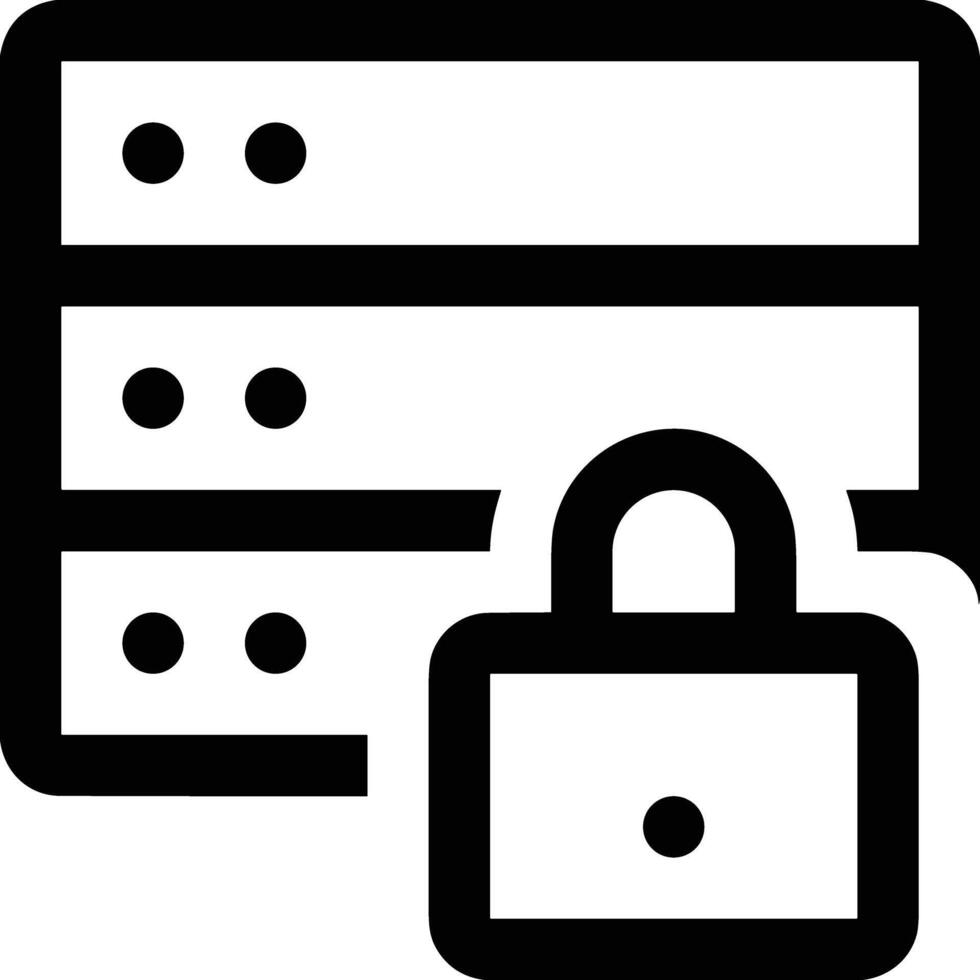 Storage data icon symbol image for database illustration vector