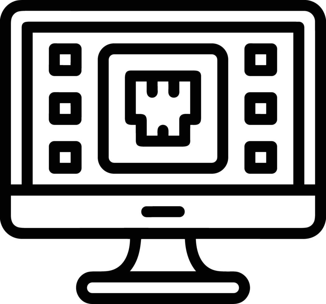 Storage data icon symbol image for database illustration vector