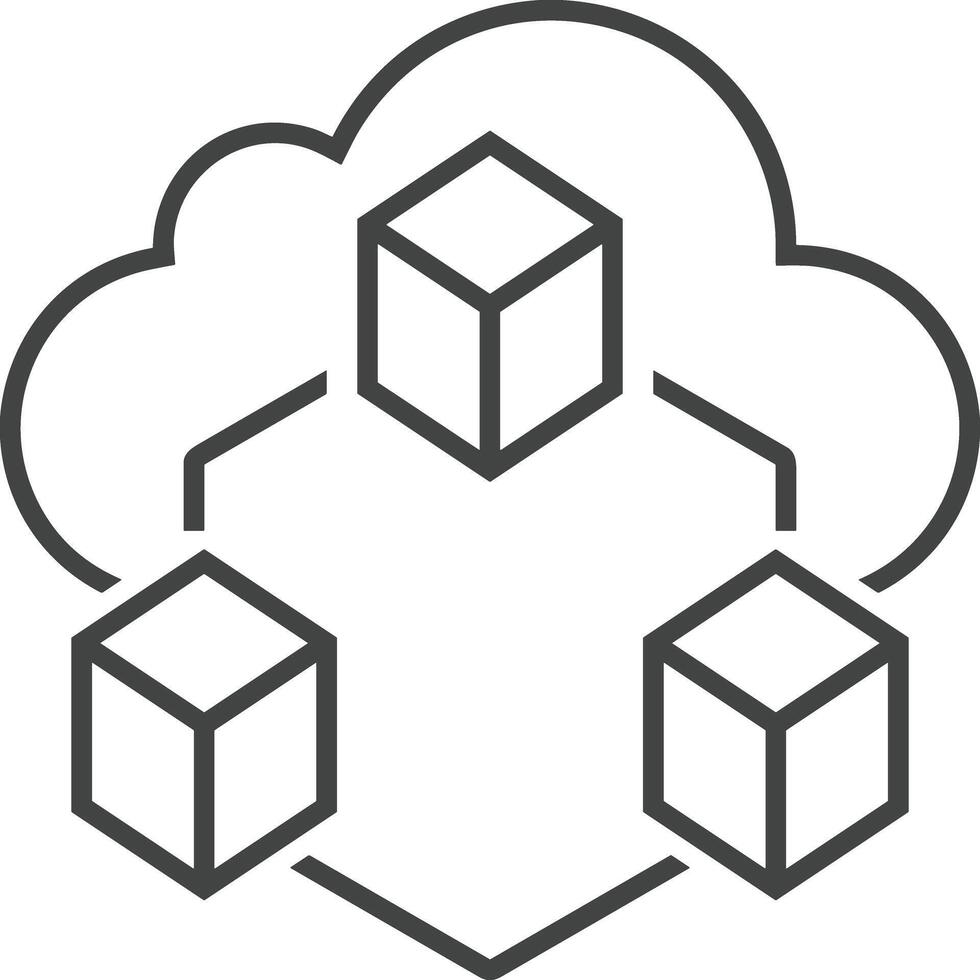 Storage data icon symbol image for database illustration vector