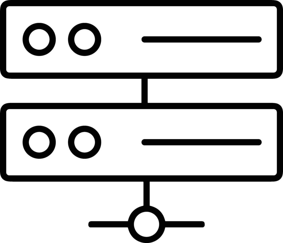 Storage data icon symbol image for database illustration vector