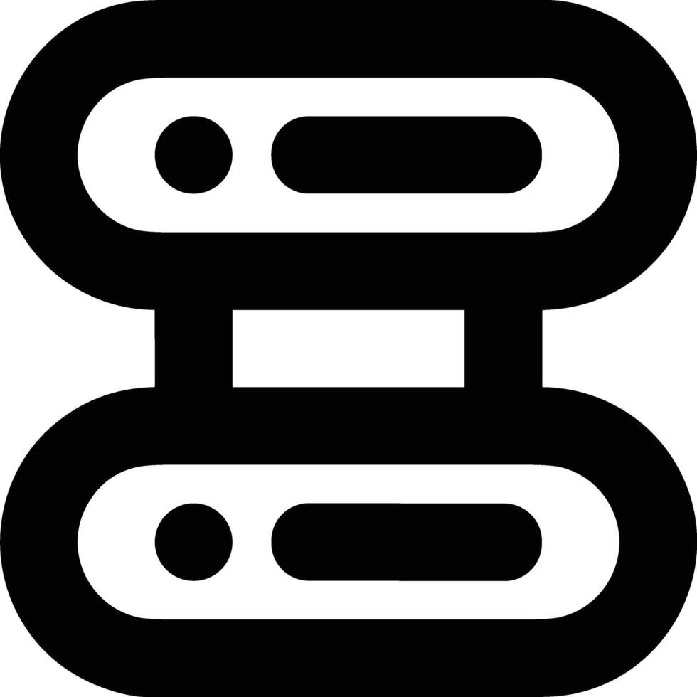 Storage data icon symbol image for database illustration vector