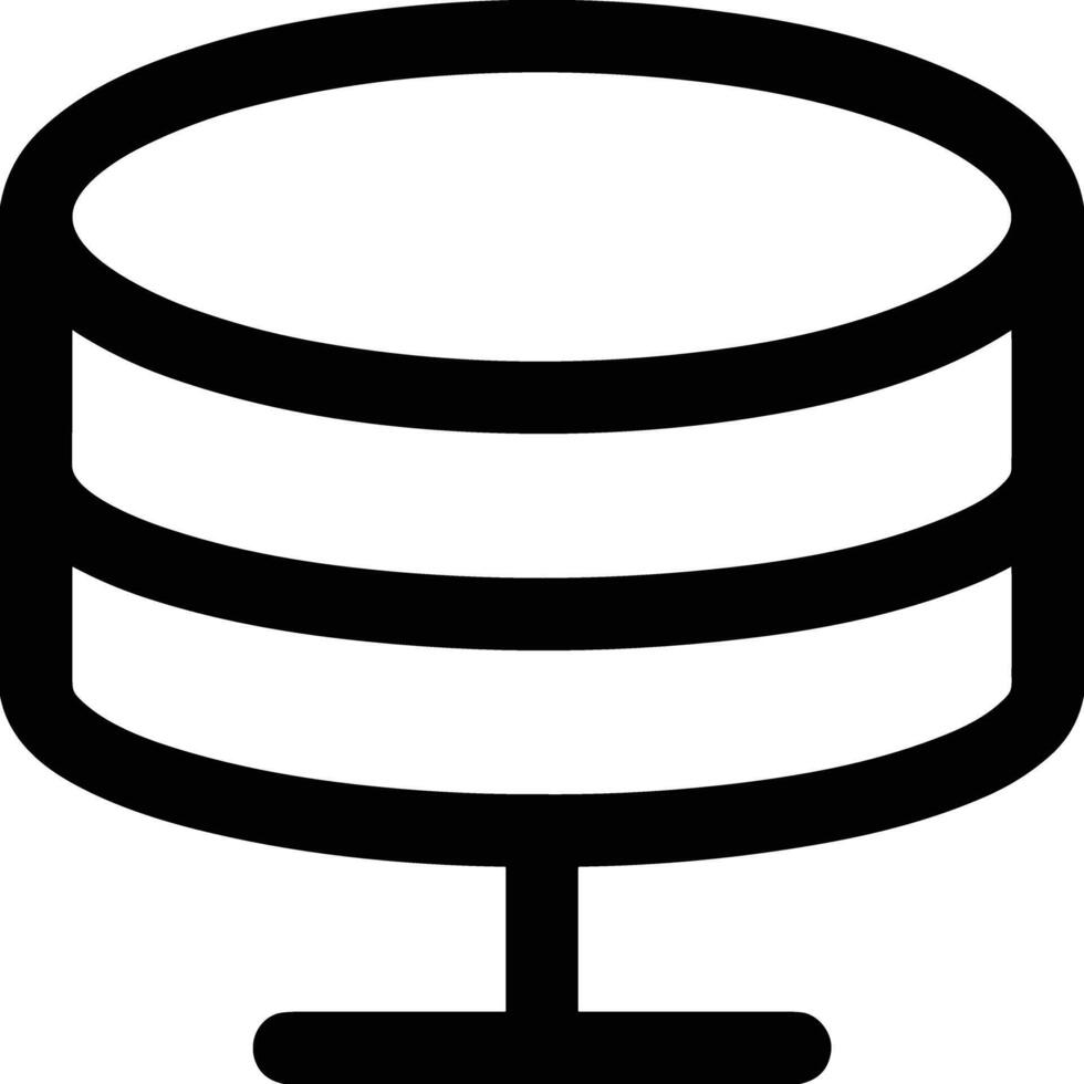 Storage data icon symbol image for database illustration vector