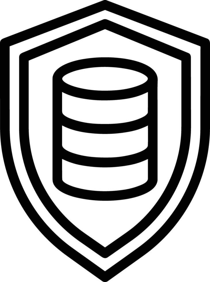 Storage data icon symbol image for database illustration vector