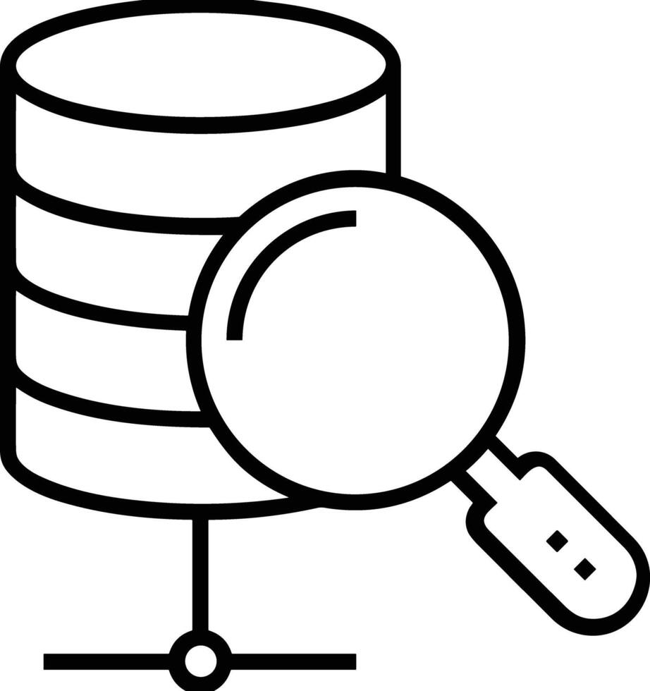 Storage data icon symbol image for database illustration vector