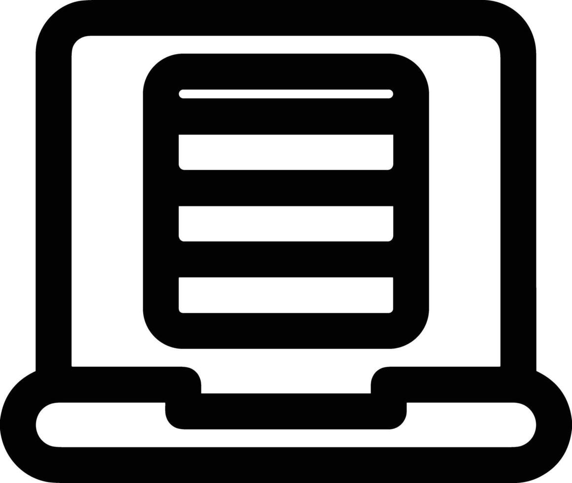 Storage data icon symbol image for database illustration vector