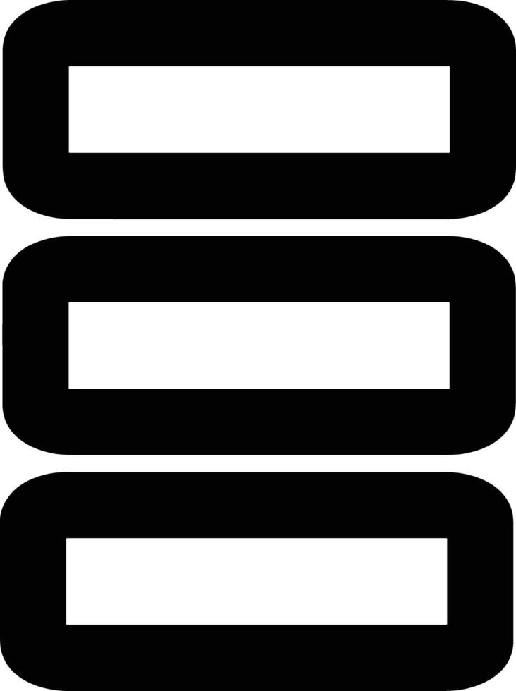 Storage data icon symbol image for database illustration vector
