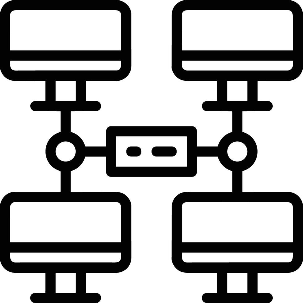 Storage data icon symbol image for database illustration vector