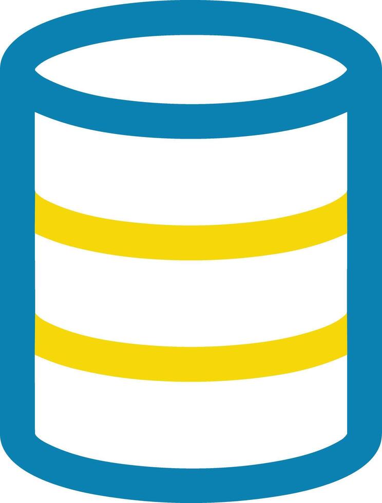 Storage data icon symbol image for database illustration vector