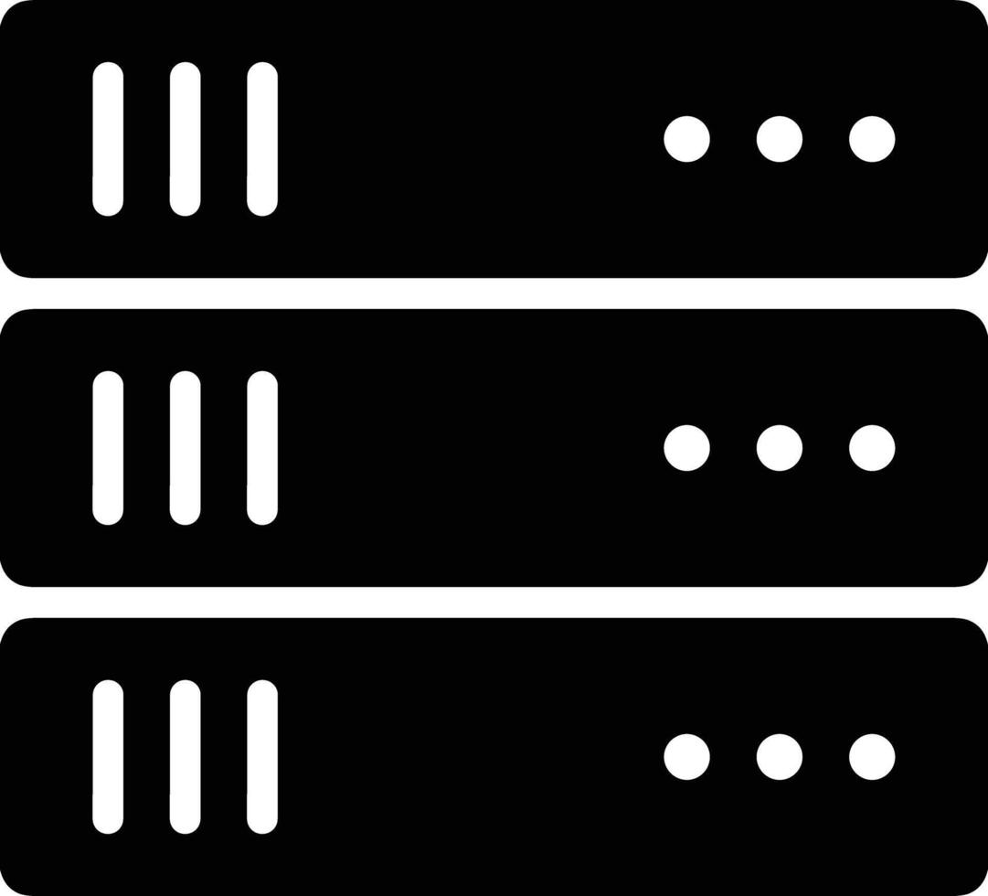 Storage data icon symbol image for database illustration vector