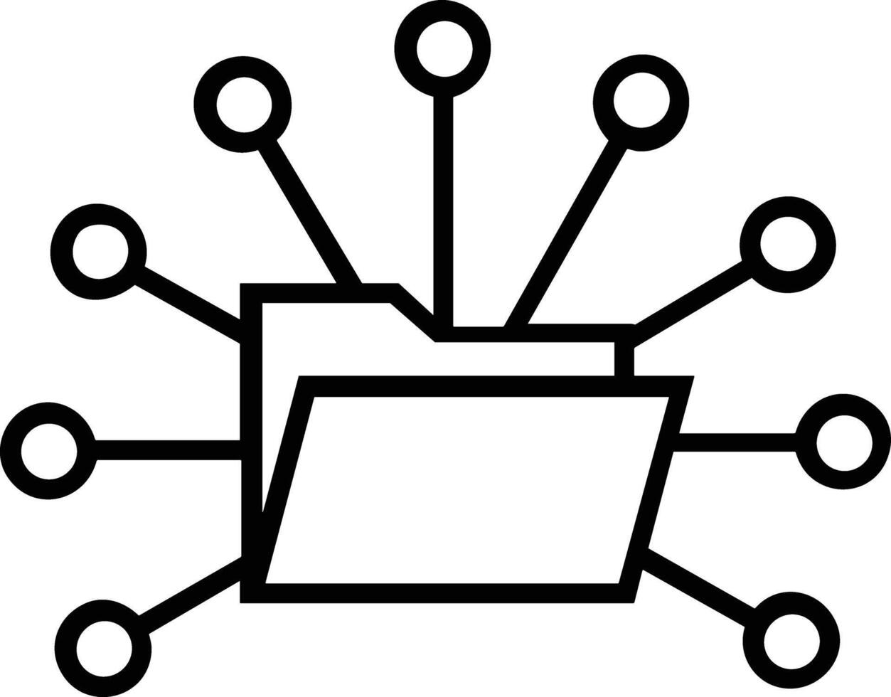 Storage data icon symbol image for database illustration vector