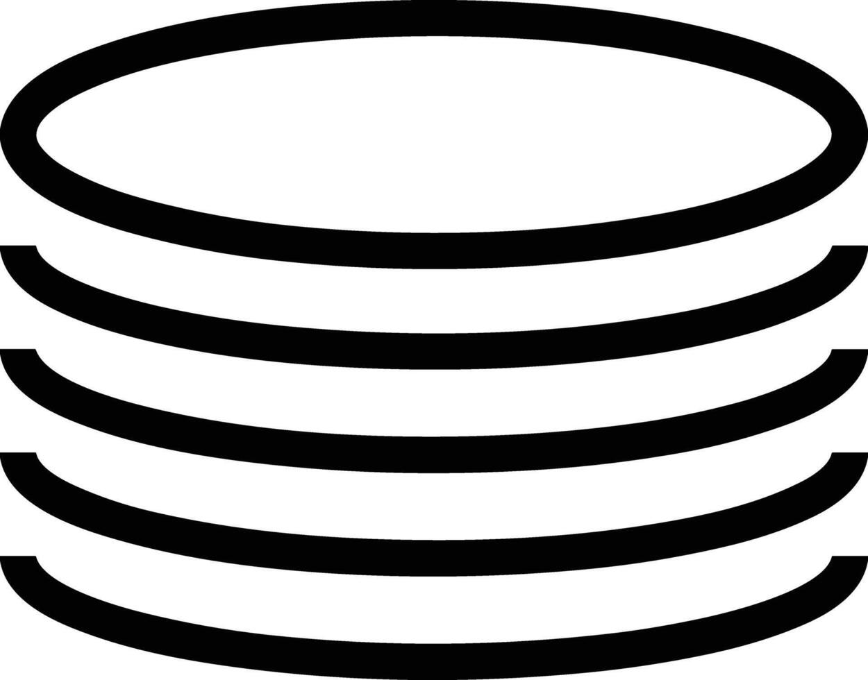 Storage data icon symbol image for database illustration vector