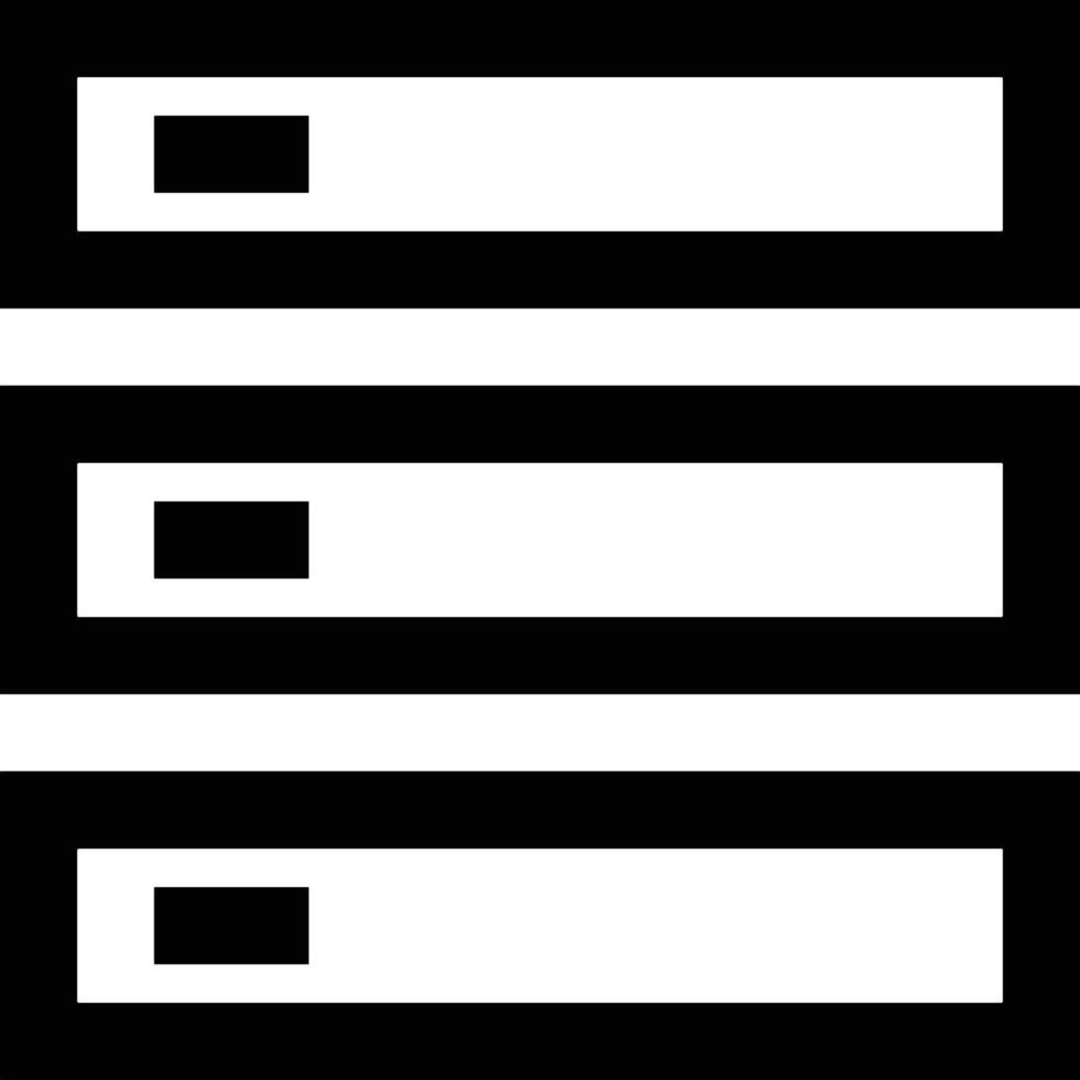 Storage data icon symbol image for database illustration vector