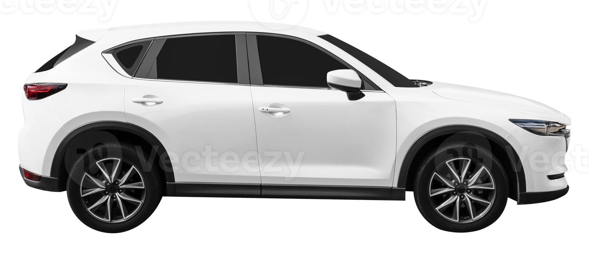 lado Visão branco suv carro png