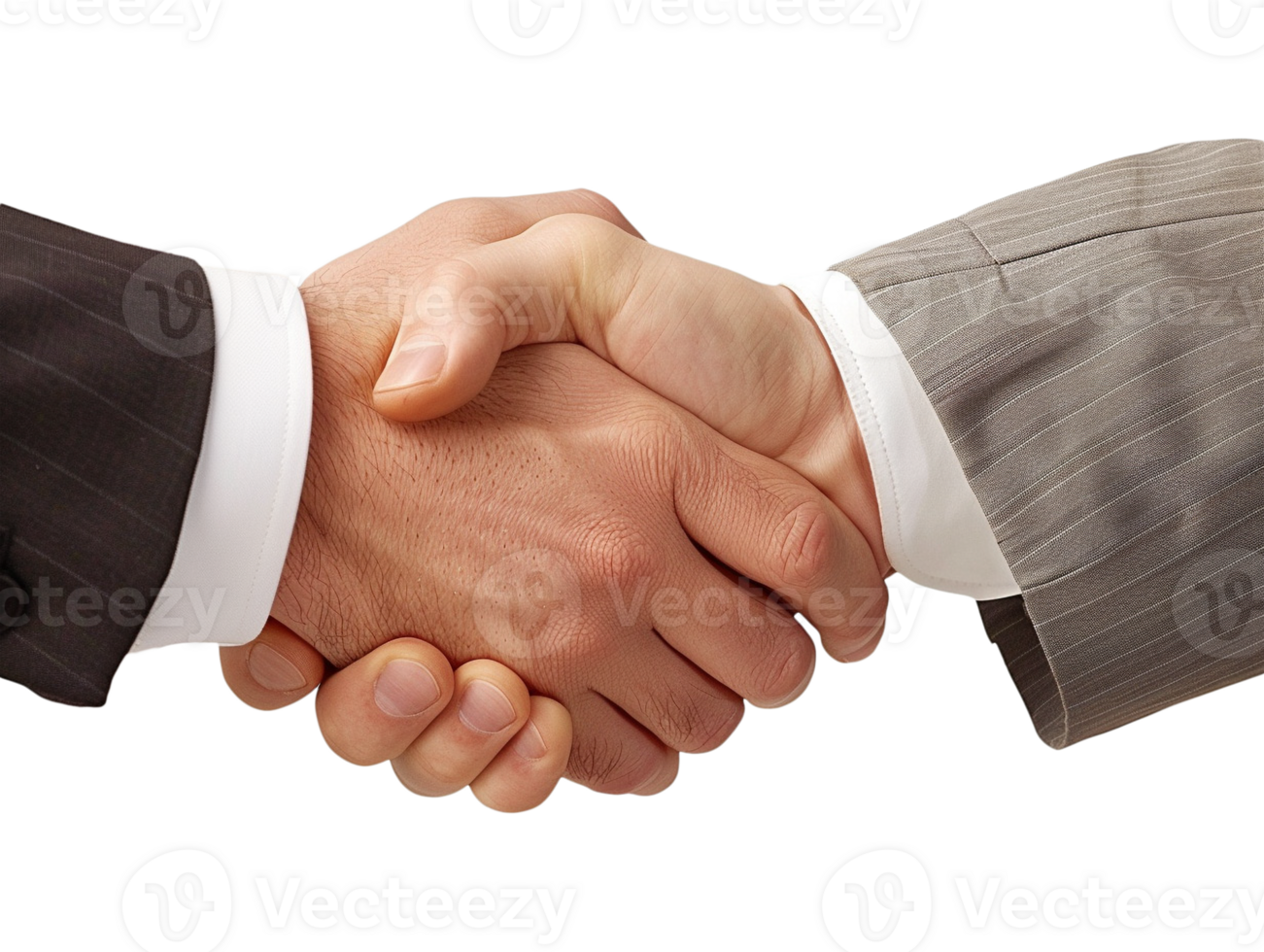 AI generated business handshake png
