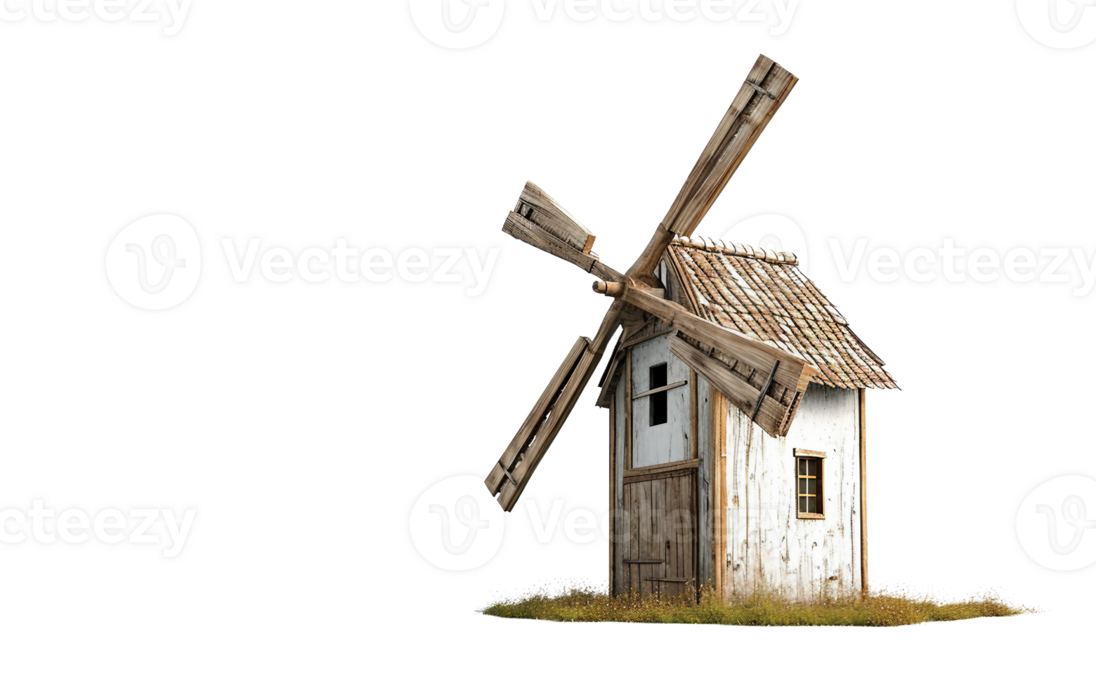 Windmill Blades on Transparent Background png
