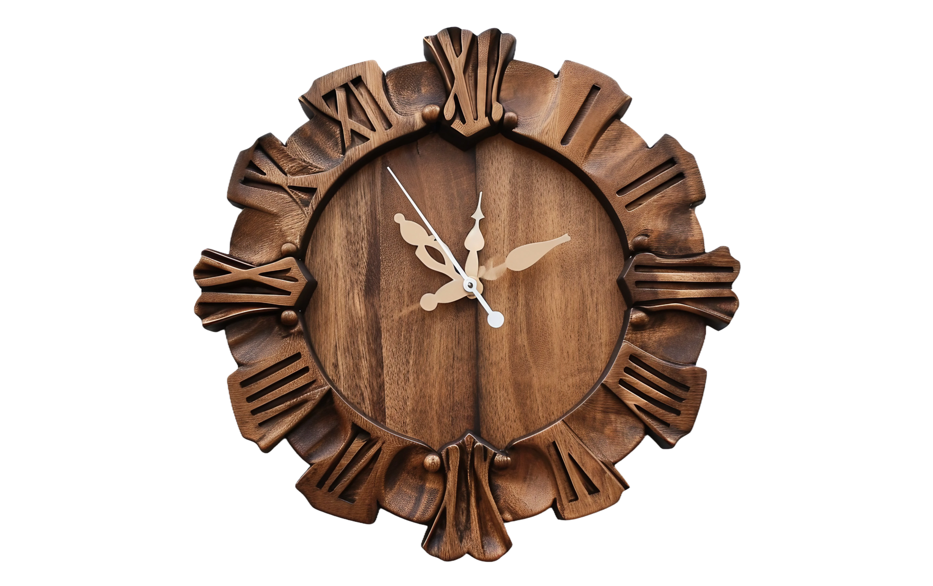 Wooden Wall Clock