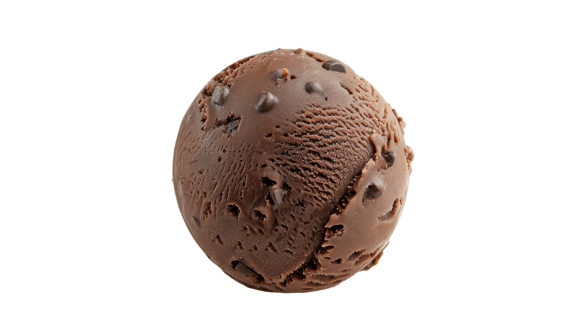 Chocolate Ice Cream on Transparent Background, Format 44013026 PNG