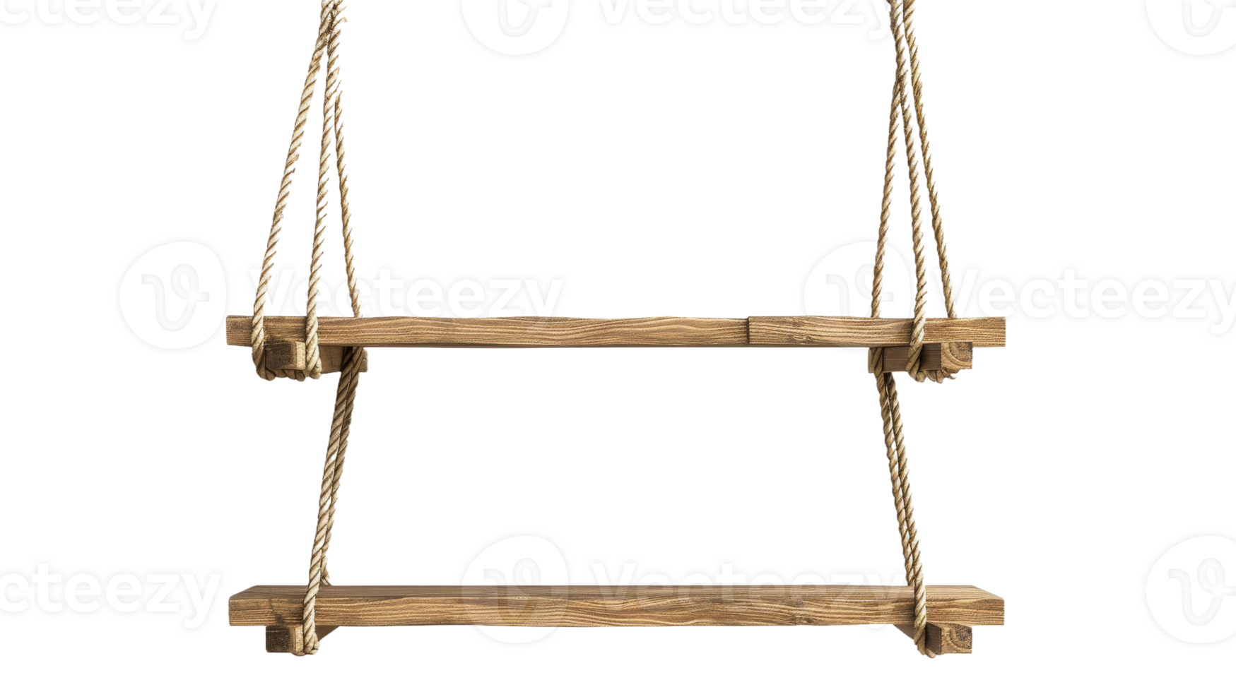 Rope Shelf on Transparent Background, Format png