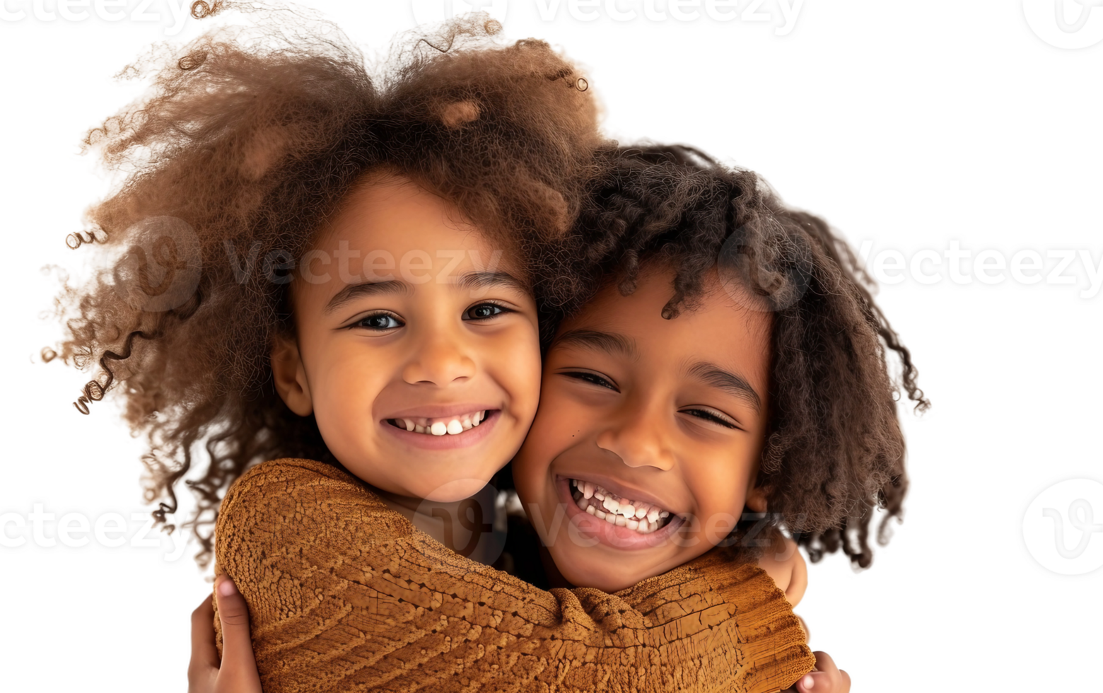 Happy Kids Smiling on Transparent Background png