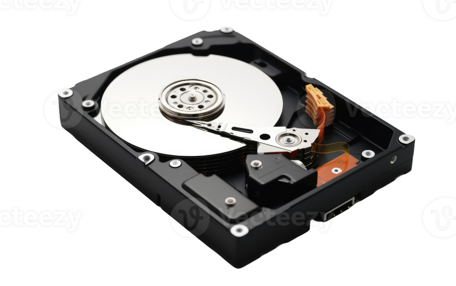 Hard Drive on Transparent Background png