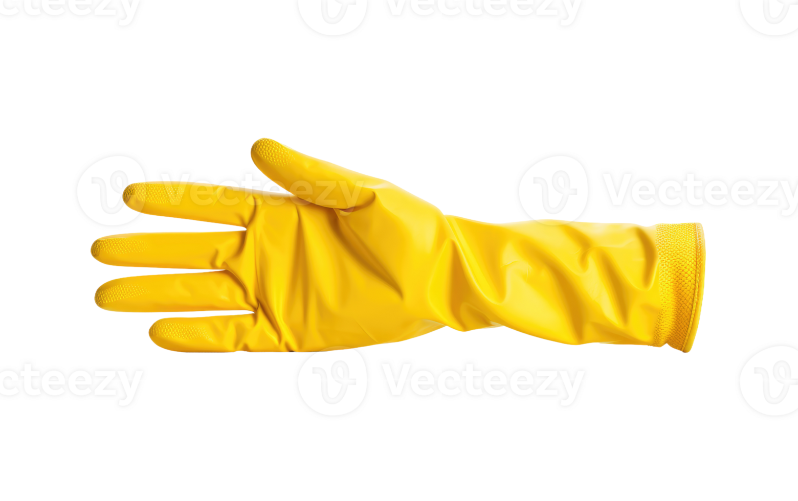 caoutchouc gant sur transparent Contexte png