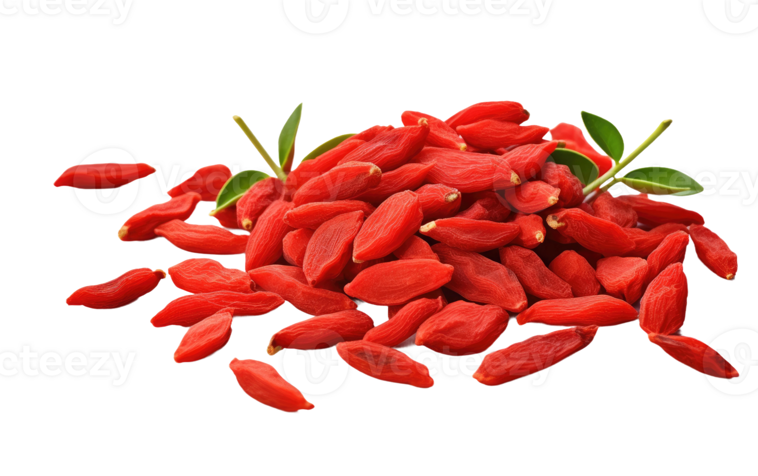 Goji Berries Up Close On Transparent Background png