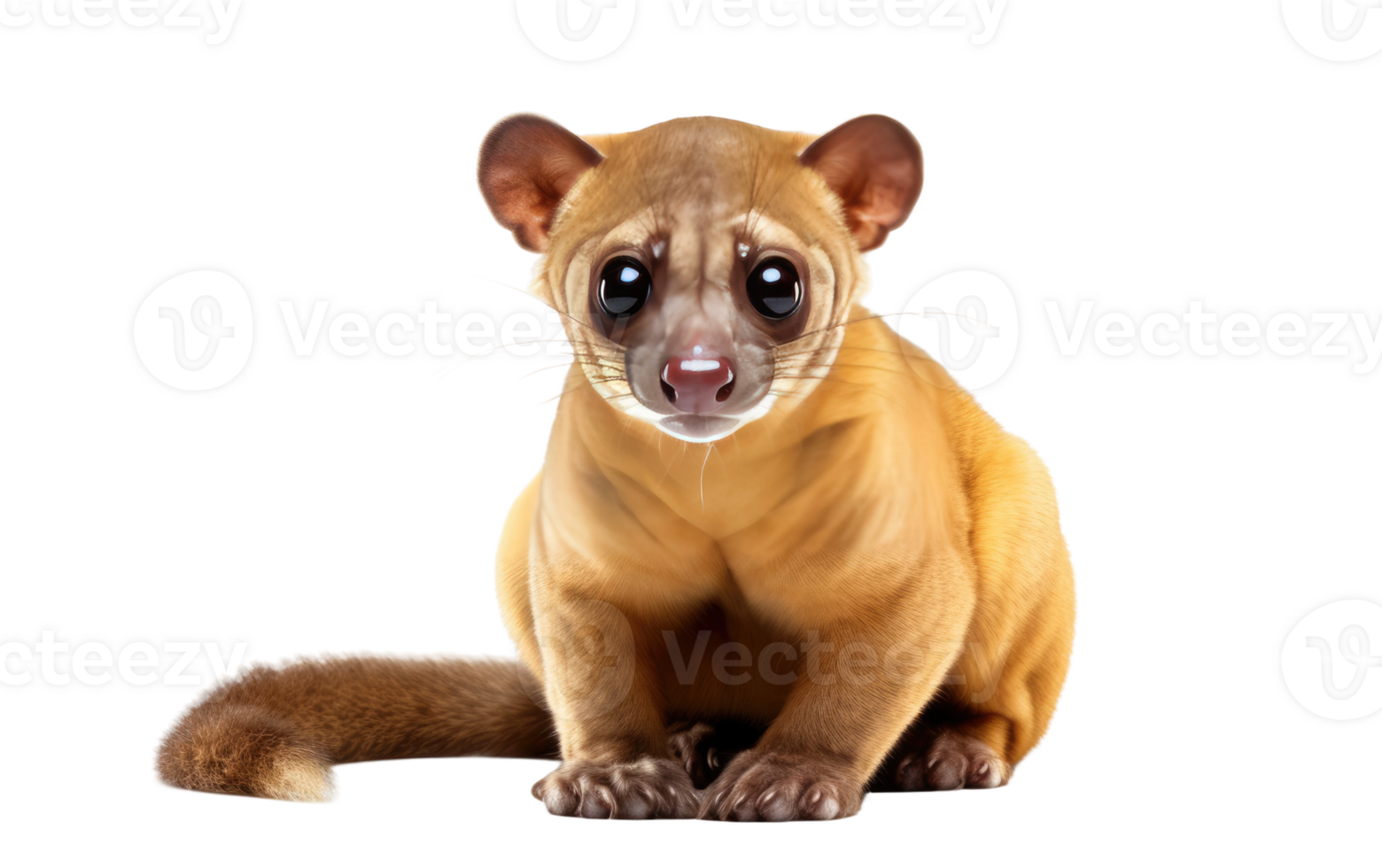 Kinkajou Portrait On Transparent Background. png