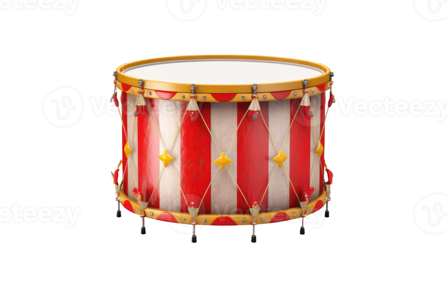 Circus Beat Drum On Transparent Background png