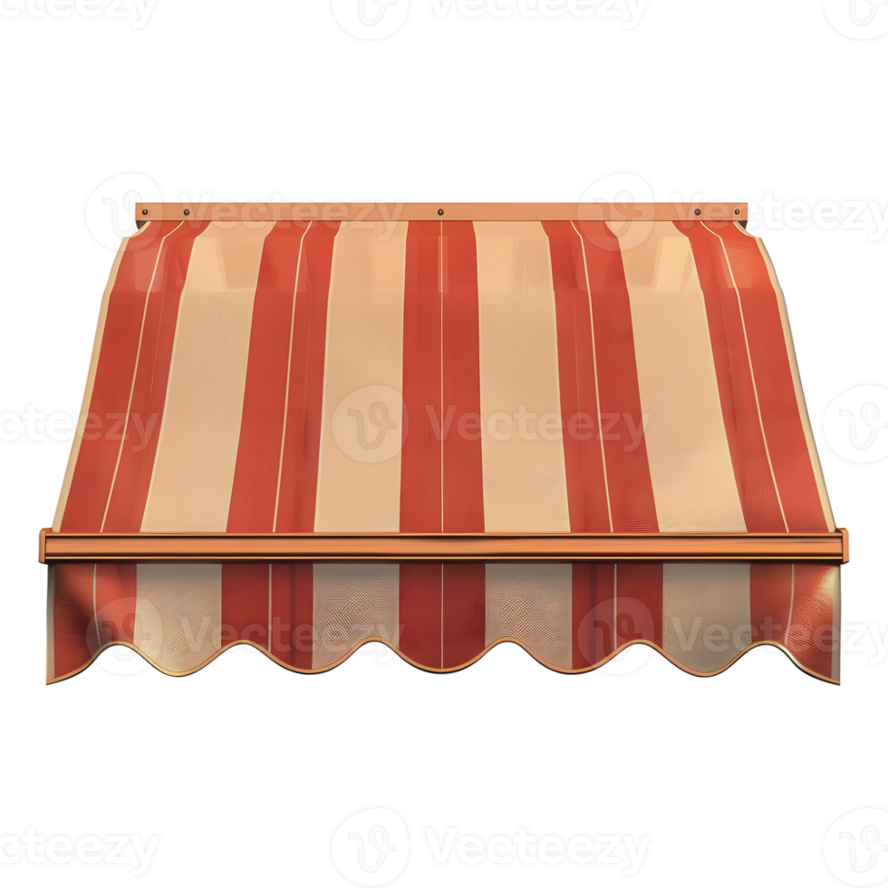 3D Rendering of a Shop Outside Shed on Transparent Background png