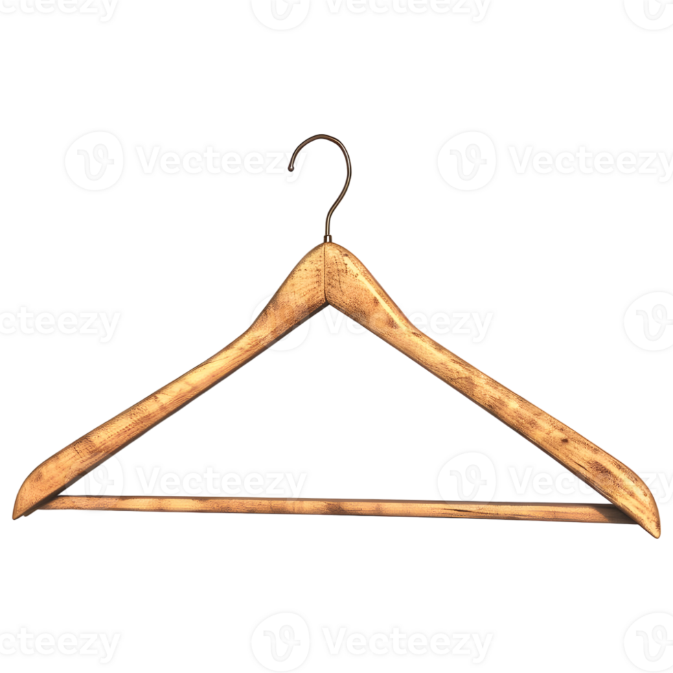 3D Rendering of a Cloth Hanger for Cupboard on Transparent Background png