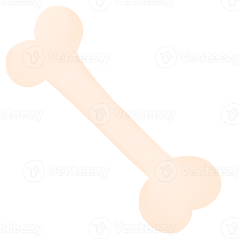 a wooden toy dog bone png