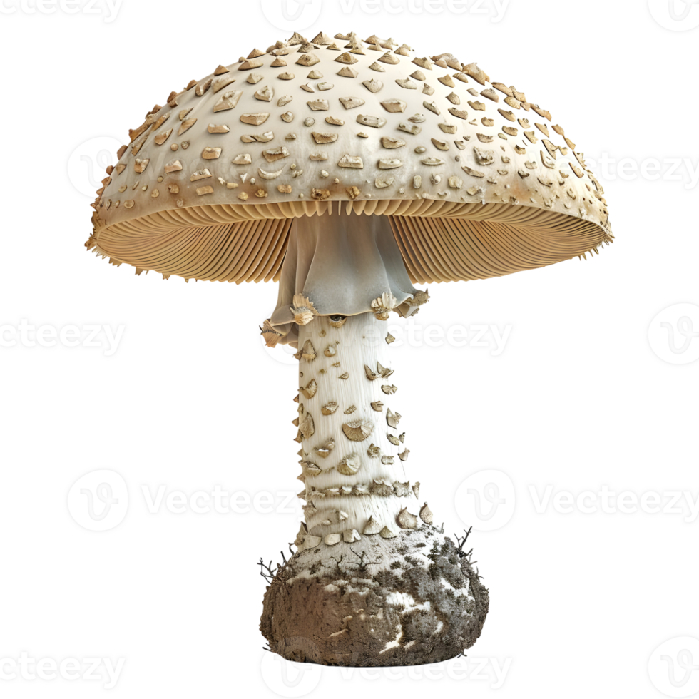 Fresh Mushroom on Transparent background png