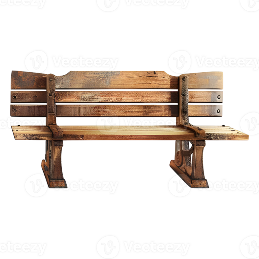 Public Bench on Transparent background png