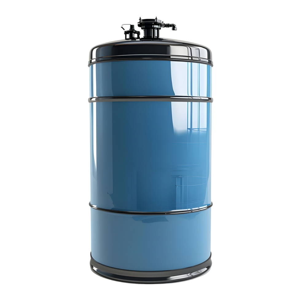 Water Tank for Storage on Transparent background png