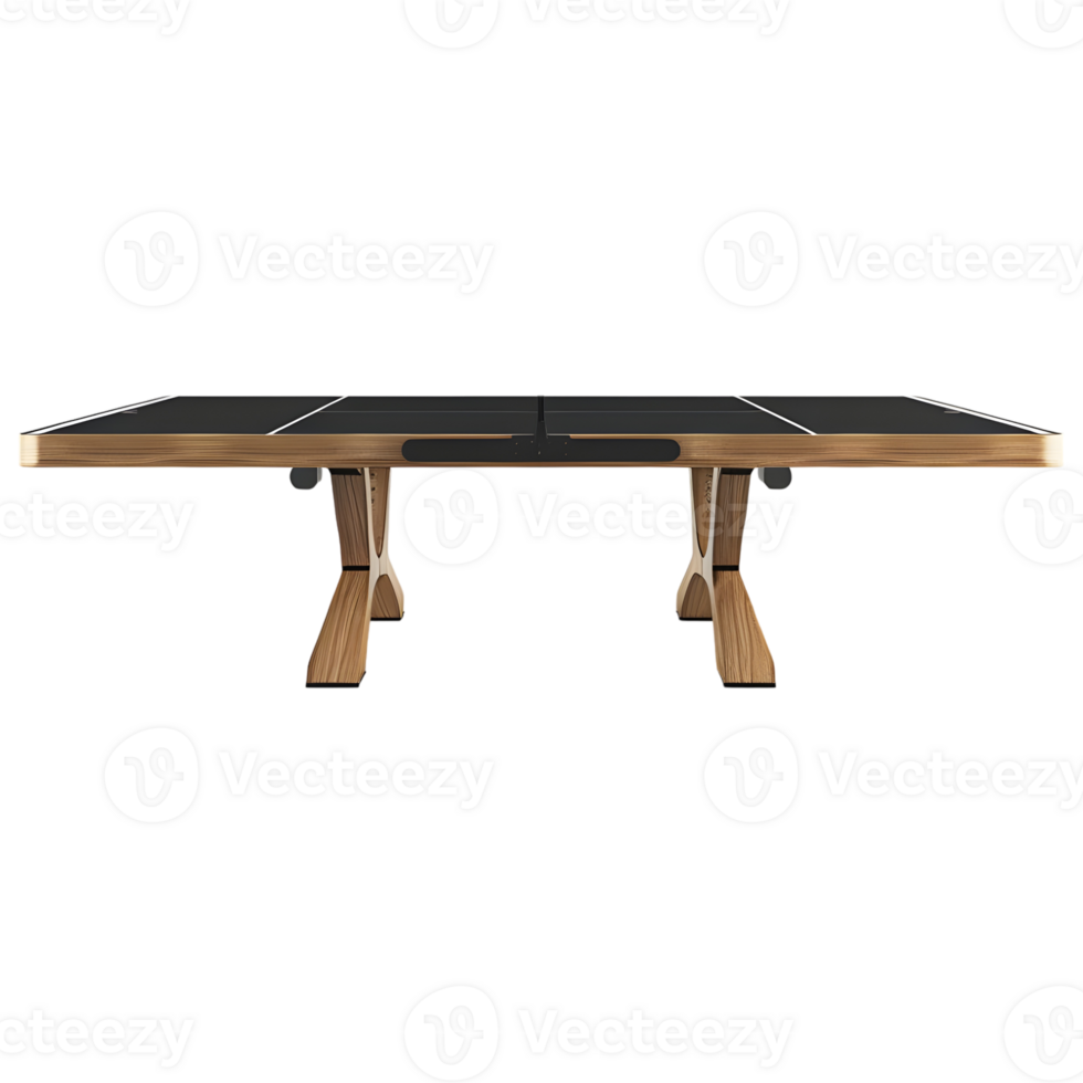 3d le rendu de une table tennis table sur transparent Contexte png