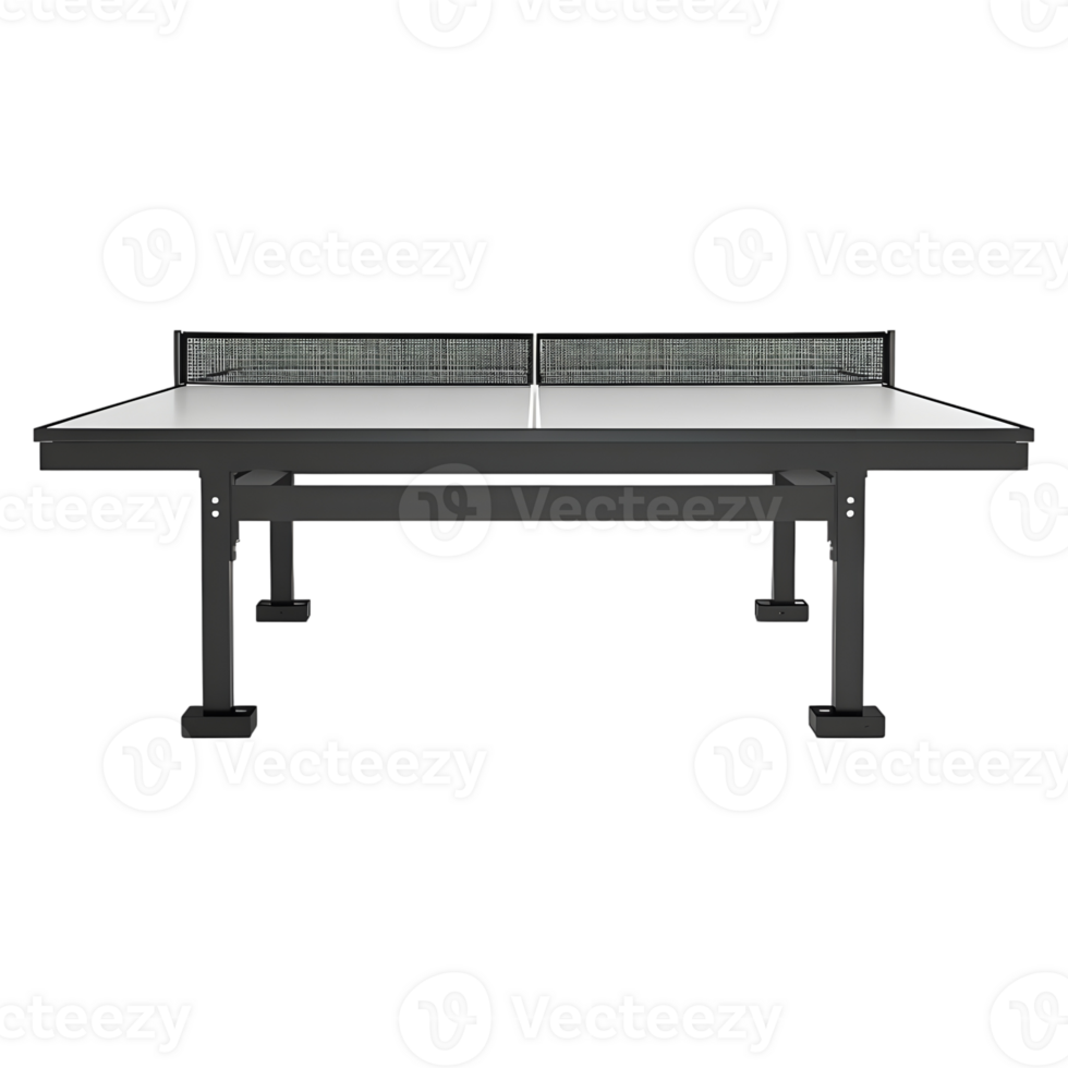 3d le rendu de une table tennis table sur transparent Contexte png