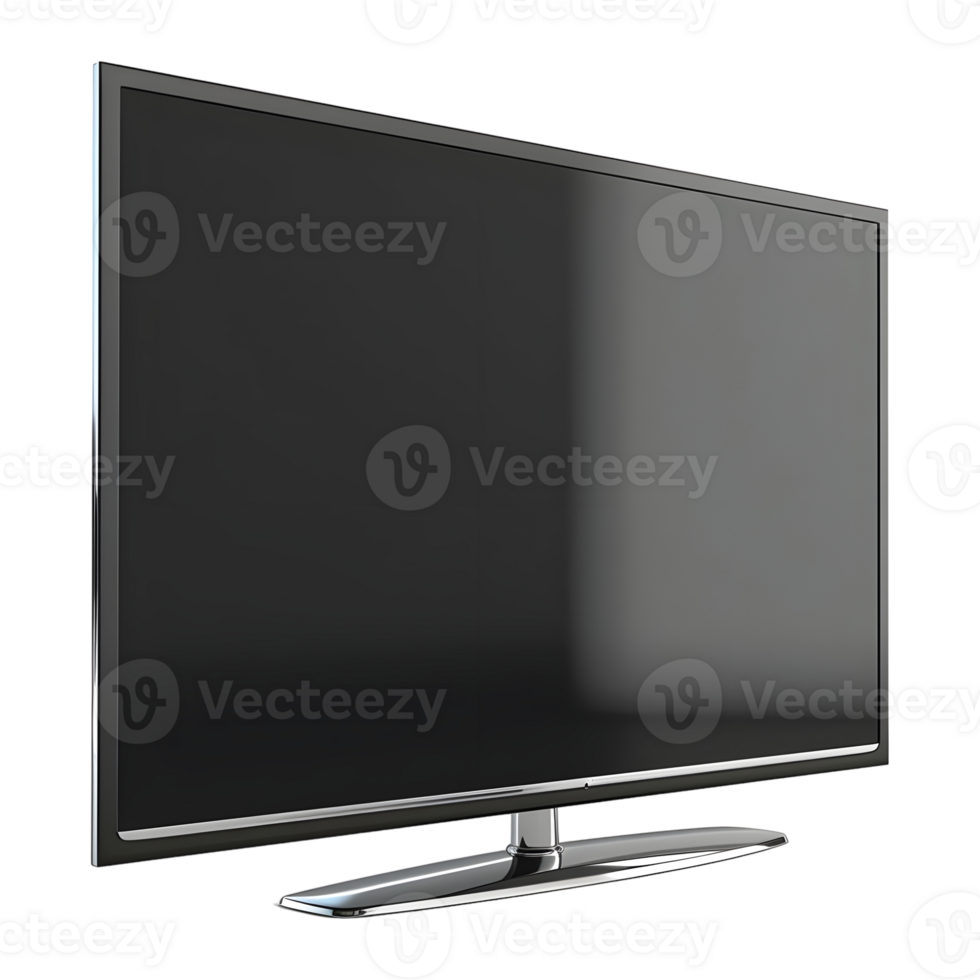 LED TV on Transparent background png