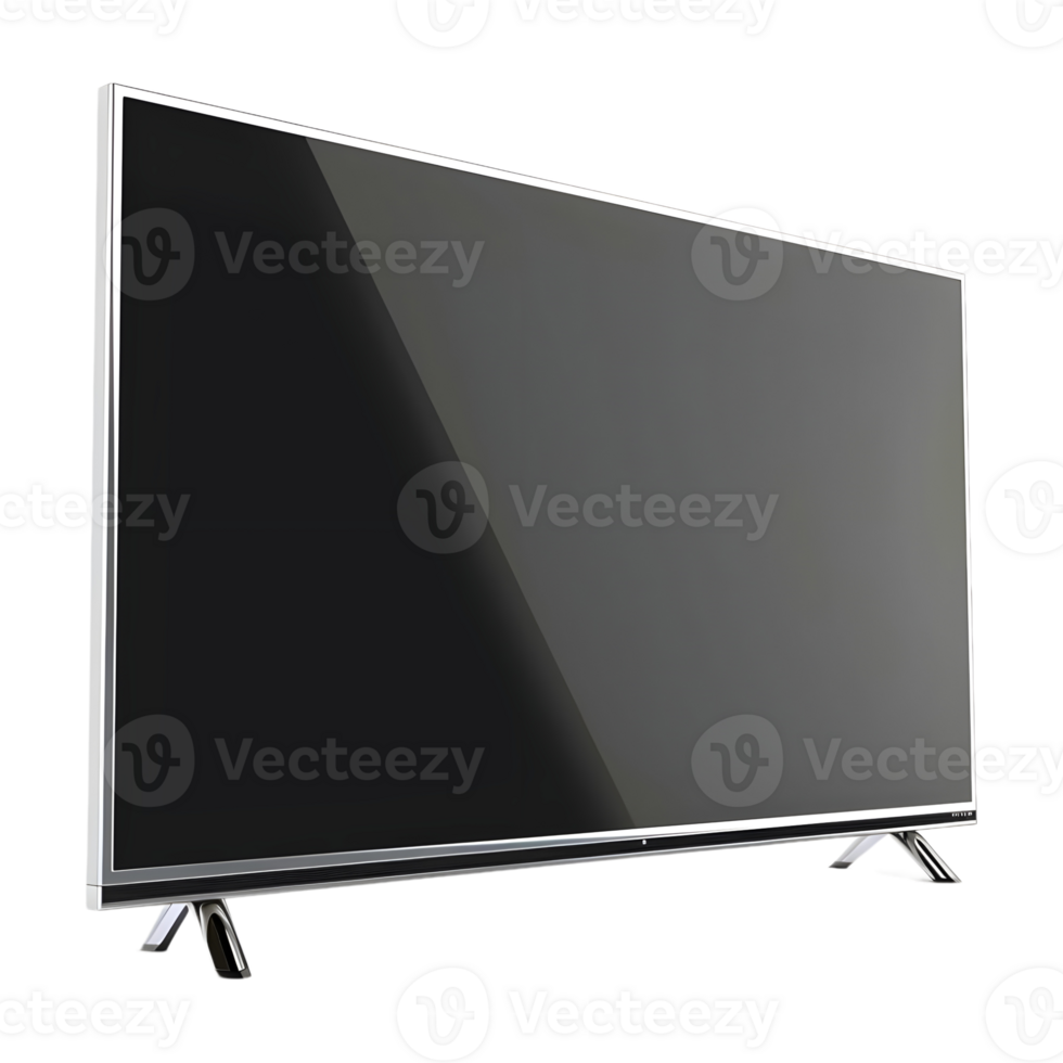 LED TV on Transparent background png