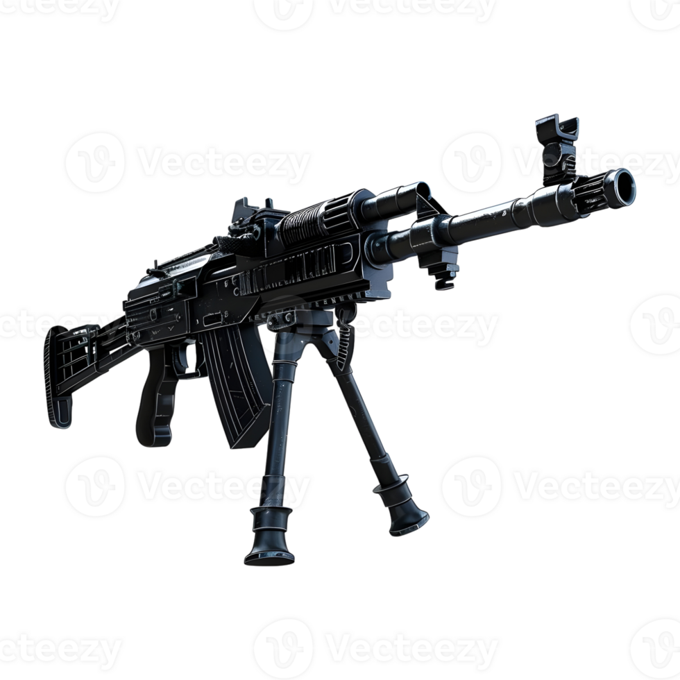Shooting Rifle of Soldier on Transparent background png
