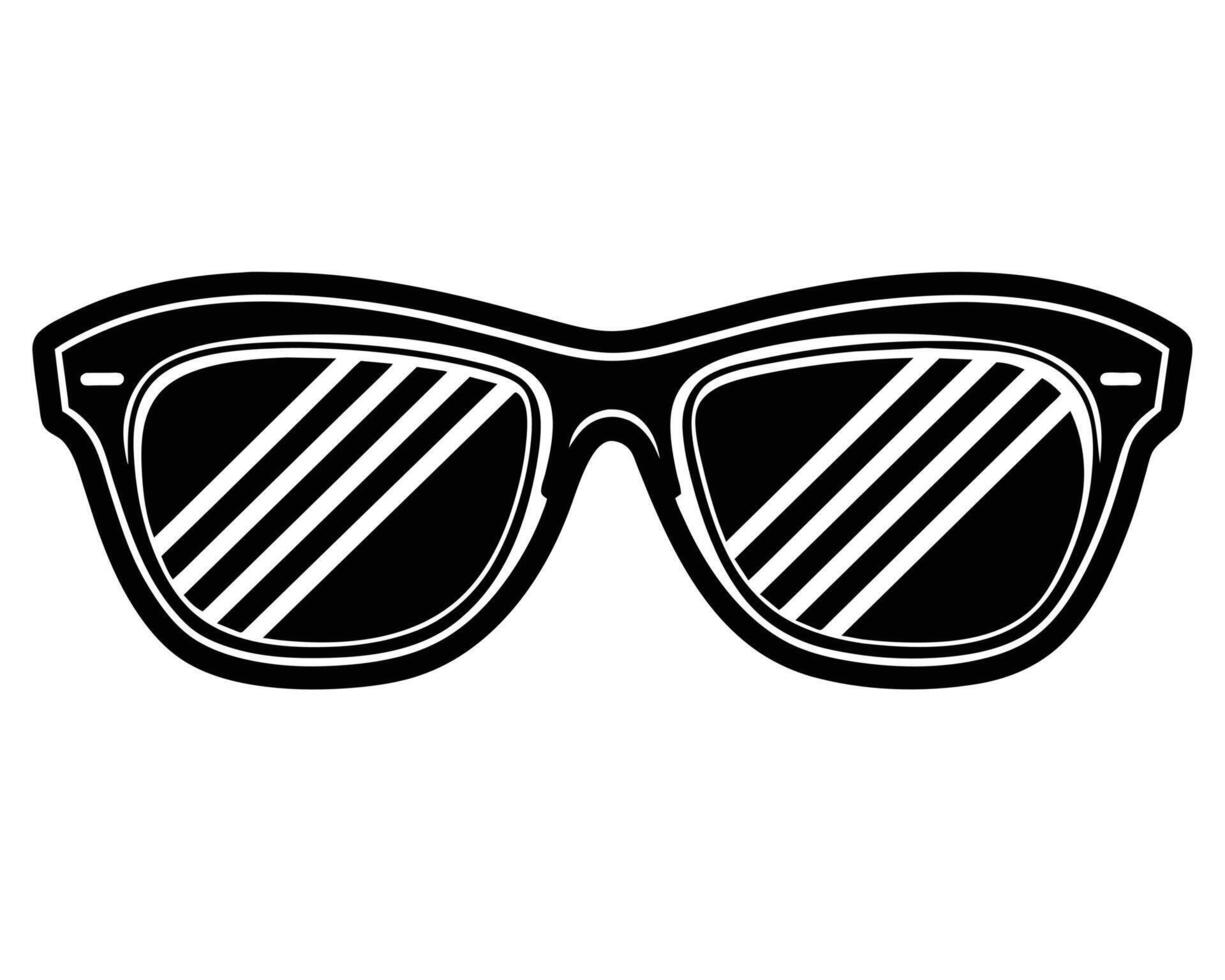 Sunglasses icon Drawing vector