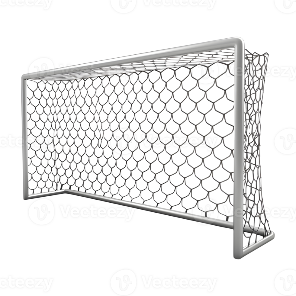 Soccer Goal Net on Transparent background png