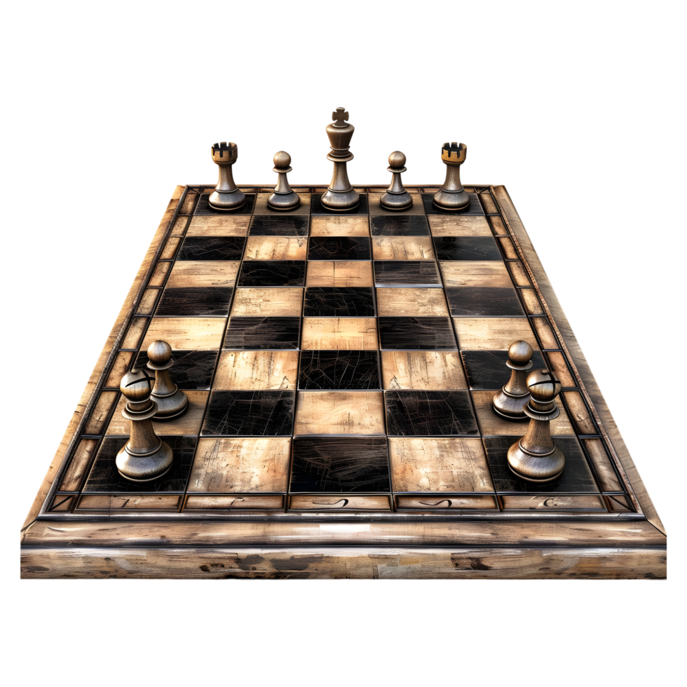 Chess Board on Transparent background png