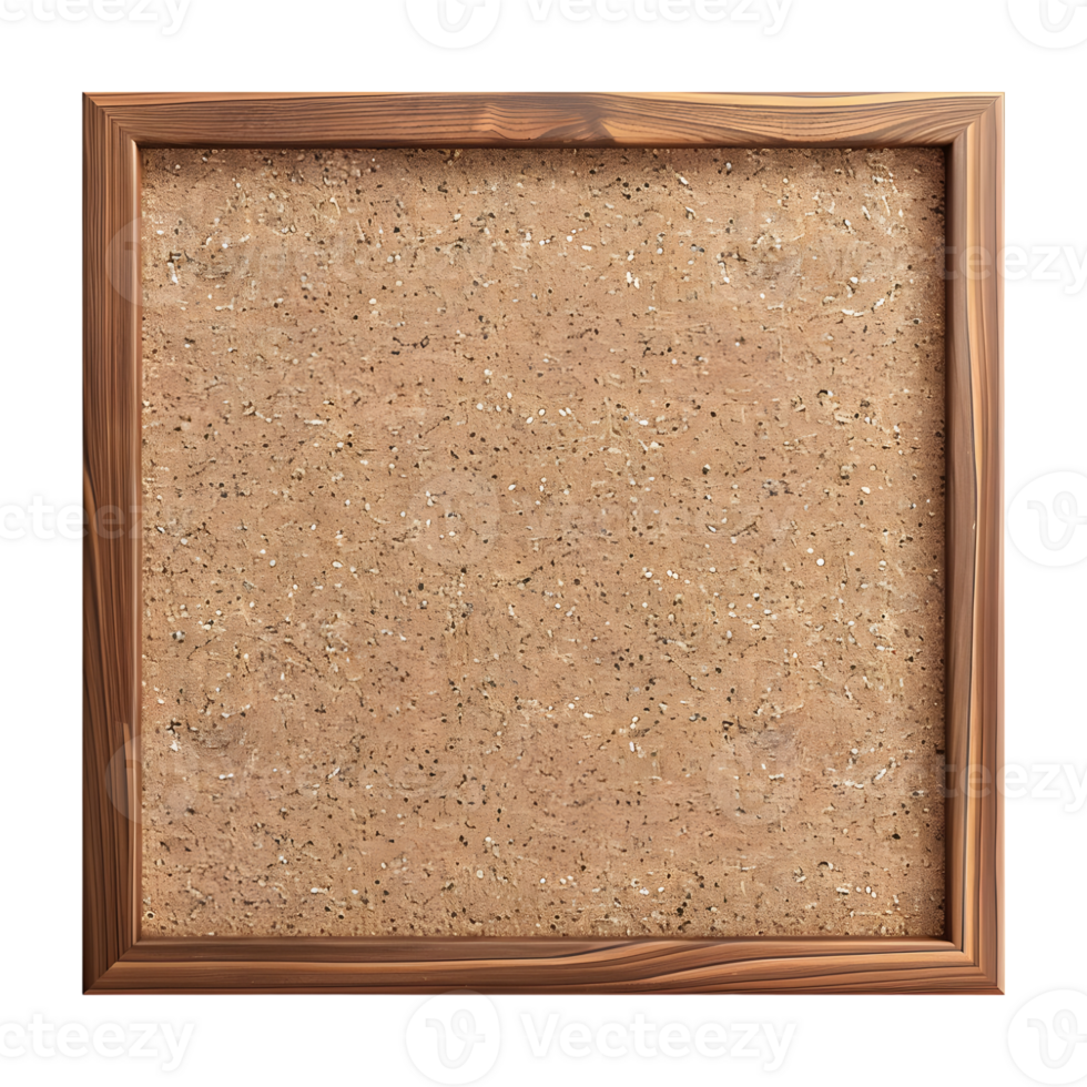 Glitter Board Frame on Transparent background png