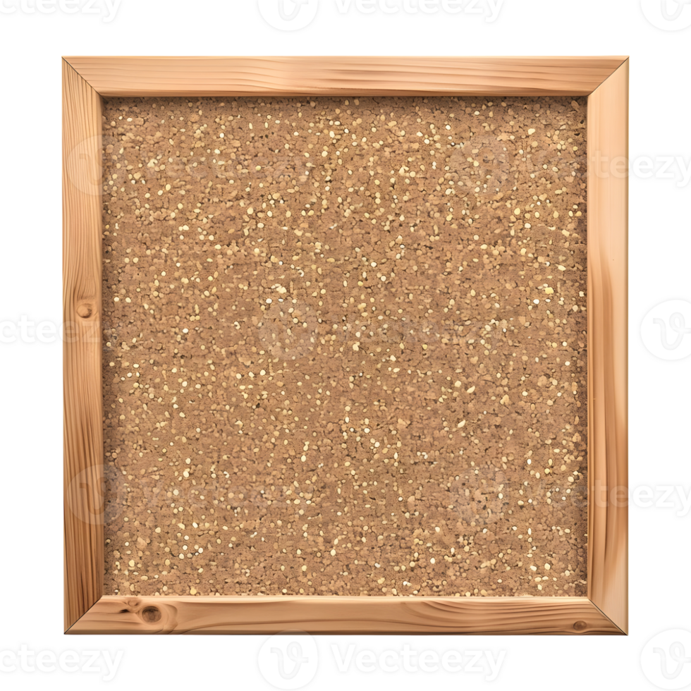 Glitter Board Frame on Transparent background png