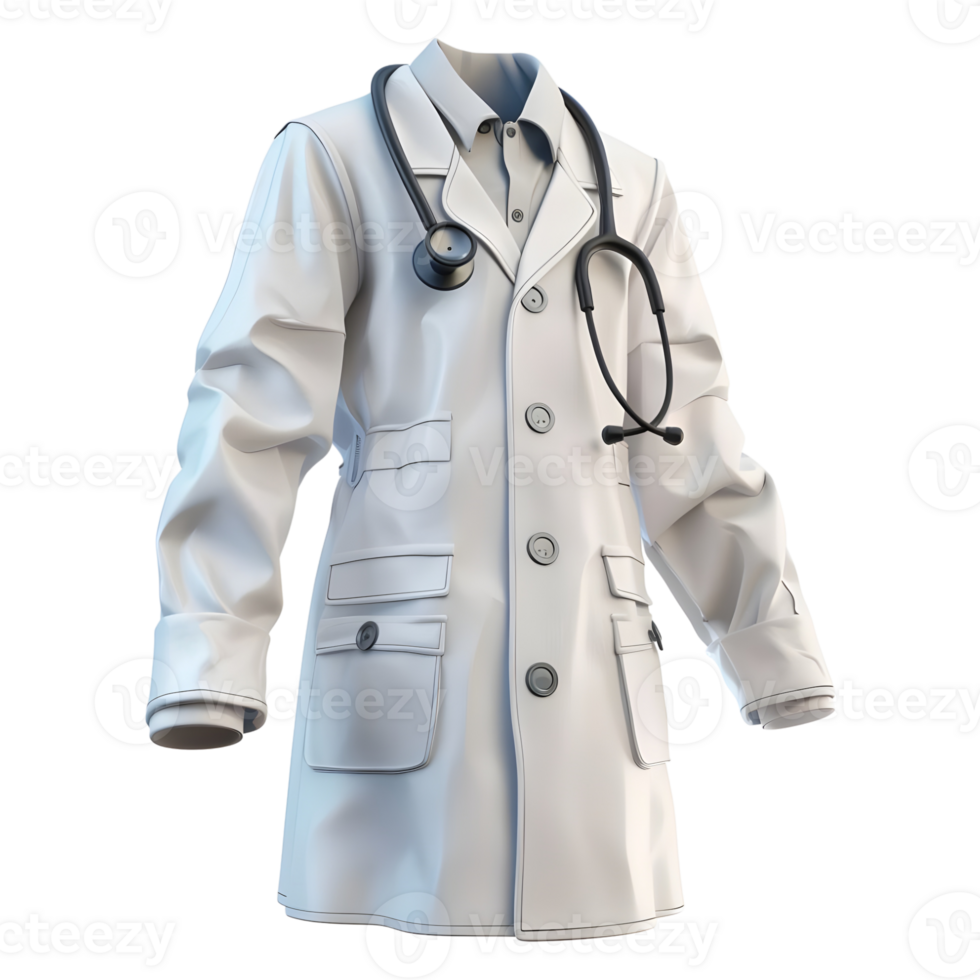 Doctor Suit on Transparent background png